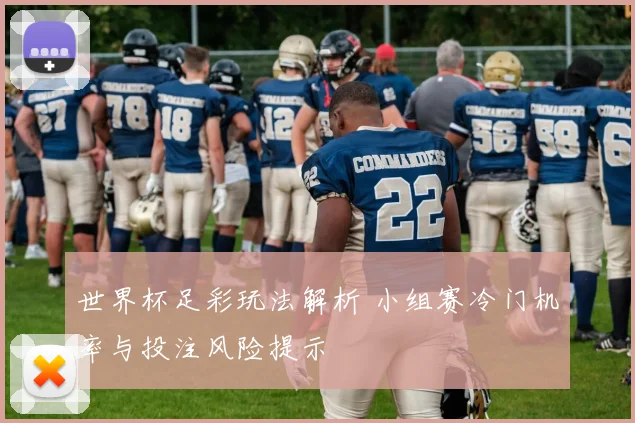 世界杯足彩玩法解析 小组赛冷门机率与投注风险提示